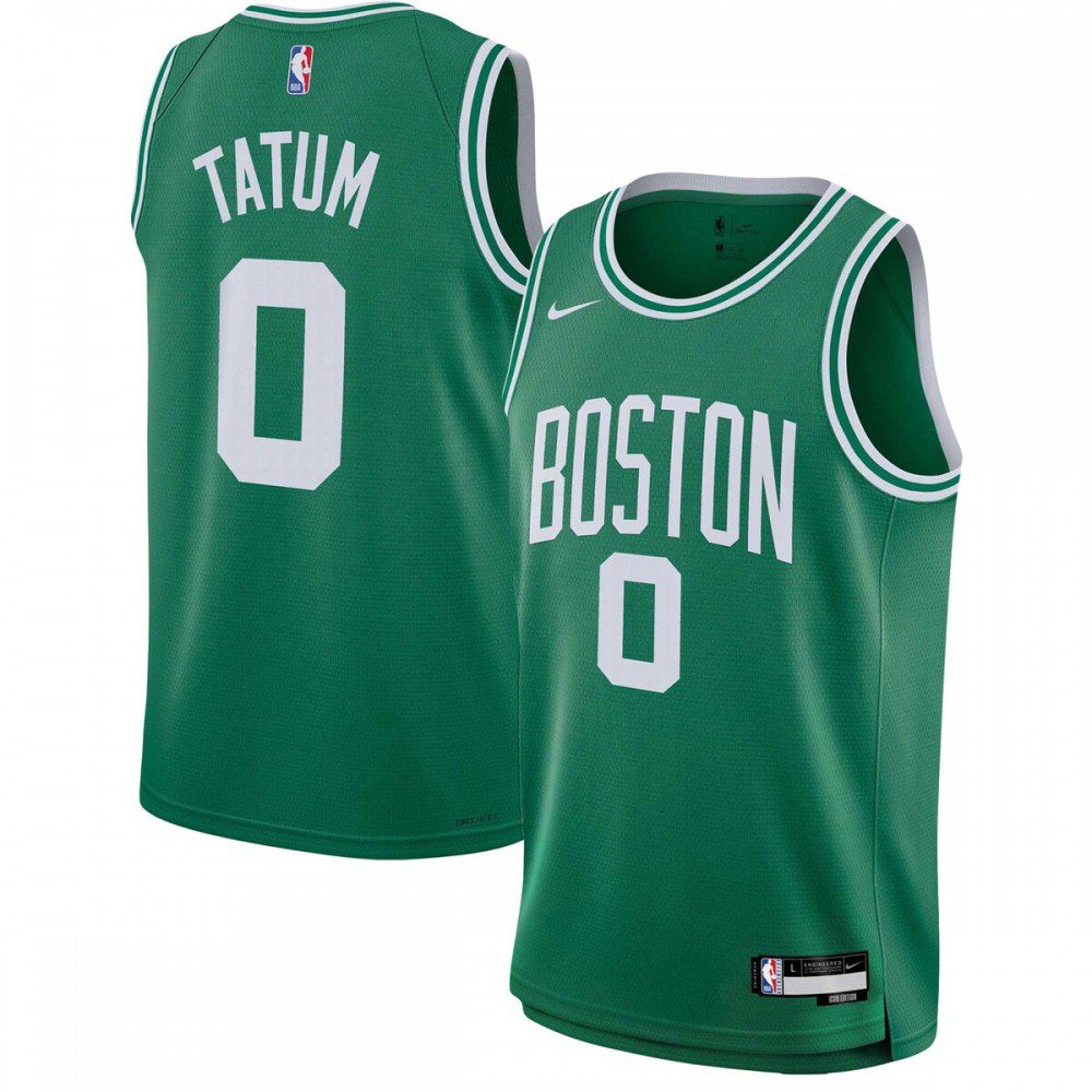 Jayson Tatum Boston Celtics Youth 2022/23 Swingman Jersey - Icon Edition - Kelly Green-Pro Kit Vault | Brand New 26/27 Sports Jerseys